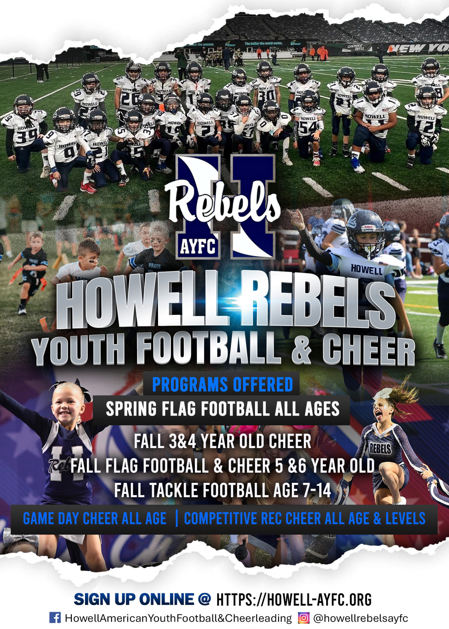 Howell Youth Football & Cheer